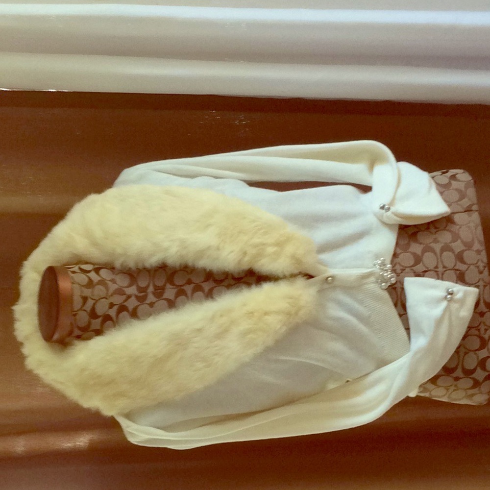 Vintage rabbit fur sweater